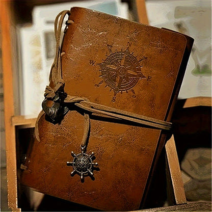 📜 Carnets d’Aventurier en cuir ancien – Reliques des Royaumes Perdus ⚔️