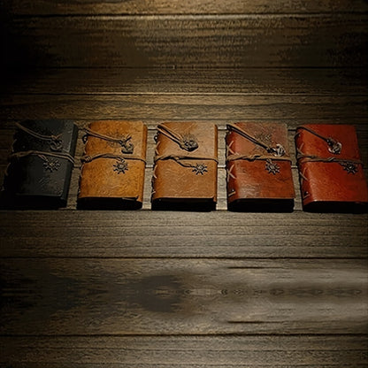 📜 Carnets d’Aventurier en cuir ancien – Reliques des Royaumes Perdus ⚔️